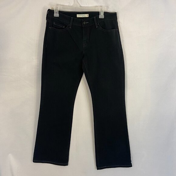Levi's 545 Low Bootcut Jeans Women's Size 12M (31 x 30) Black Mid Rise - Picture 1 of 11